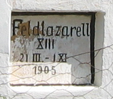 Inscription on rear of Kalkfontein Monument.